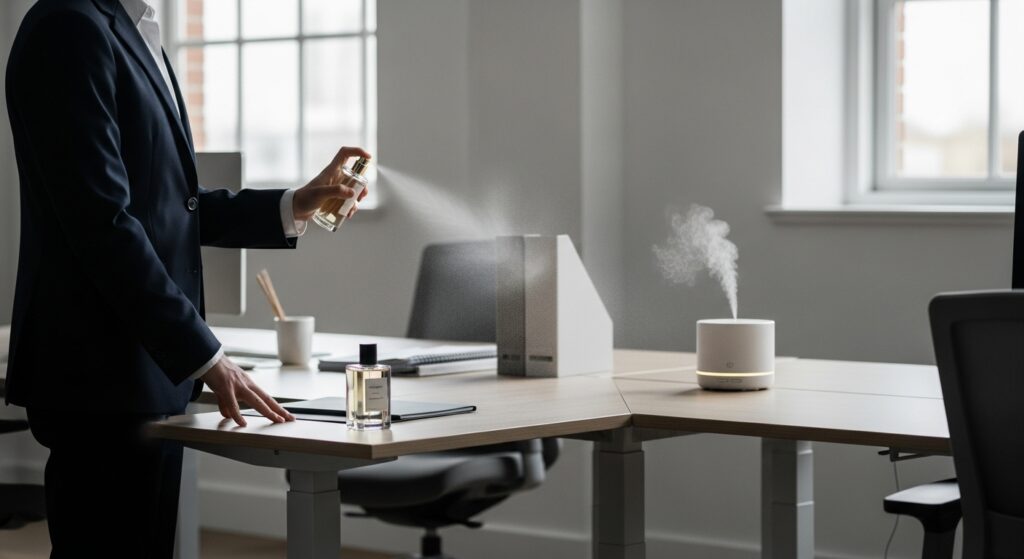 Ofiste Kış Kokusu Etiği Temiz, Zarif, Rahatsız Etmeyen