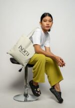 İxora Büyük Boy Kanvas Çanta - Görsel 2