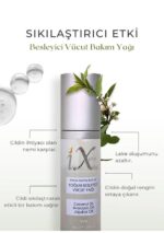 Ixora Ixoraoil Selülit Ve Hamilelik Çatlakları Gideren Yoğun Besleyici Doğal Vücut Bakım Yağı 50 ml - Görsel 2